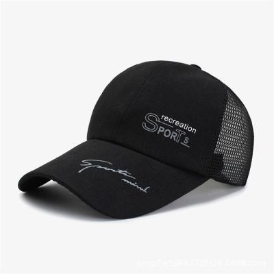 China Back Hats Fashion Hat Mesh Baseball Caps Breathable Bill Topi de Bisbol Hats COMMON Top Classic Sports Cap for sale