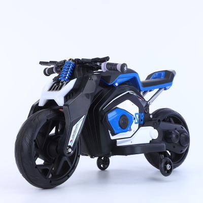 China Toy Made In China Superior Quality PP Red/Yellow/Blue Unisex 2 To 14 Years Ride On Car Kids Electric Motorcycle for sale