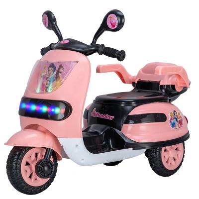 China Play the new rise can push and ride on the three-wheeled electric vehicle of the environmental protection material safety seat children for sale