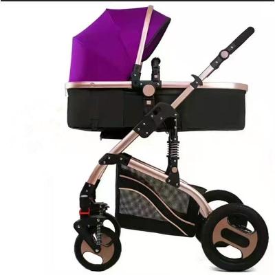 China Aluminum Alloy Multifunctional Cheap Price Portable Foldable Lightweight Baby Stroller Wholesale for sale