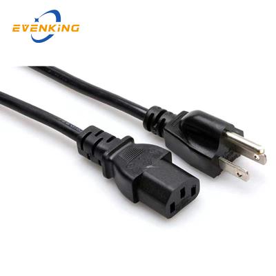 China - High Performance British Copper 3 Pin Plug PC Laptop Monitor AC Power Cord Power Cable for sale