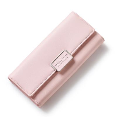 China From Weichen young new waterproof Korean hot sale forever style zipper purse and waist quality women wallet for sale