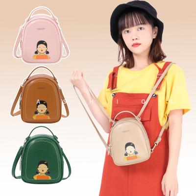 China Young Korea Hot Selling RFID Weichen Squid Game Girls Forever Stroll Cute School Bag Multifunctional Shoulder Bag For Women for sale