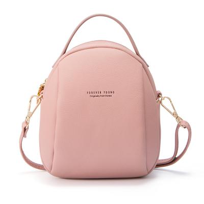 China Weichen fashion waterproof young ladies forever bag women backpack Korean style leather shoulder bag new for sale