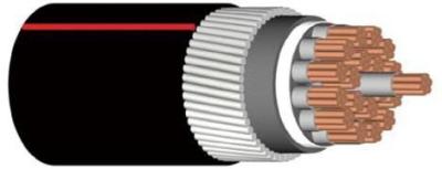 China Cable de transmisión multifilar acorazado de la baja tensión 0.6/1 kilovoltios, SABS 1507, 90ºC, envoltura de PVC-FR en venta