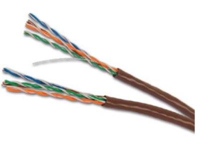 China Telegrafía/4 pares de la comunicación de Cat5e 24AWG de UTP del cable HSYV-5E de la red en venta