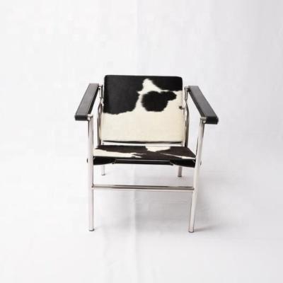 China Modern Classic Pony Lounge Leather Armchair Adjustable (Size) for sale