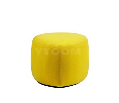 China Modern Office Fabric Low Wood Stool for sale