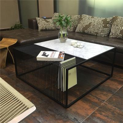 China Modern White Leisure Marble Coffee Table for sale