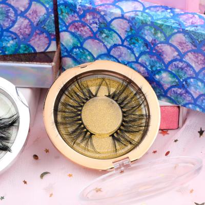 China Long lasting high quality silk 3d eyelashes best selling harpening 25mm natural silk eyelashes for sale