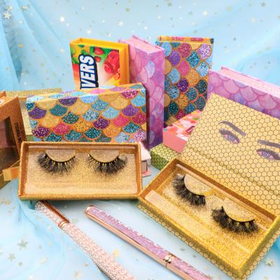 China Goods Create Your Own Eyelash Mink Fur Eye Lashes Brand BB Strip Full 100% 25mm Handmade Mink Eyelashes for sale