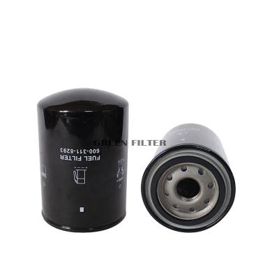 China OIL FILTER/FUEL FILTER AIR FILTER Excavator parts diesel engine fuel filter GreenFilter-wholesale USE FOR KOMATSU 600-311-8293 FF105 BF588 BF762 P550105 for sale