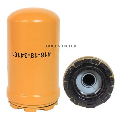 China OIL FILTE/R/FUEL AIR FILTER High Quality Hydraulic Oil Filter GreenFilter use for KOMATSU Excavator 418-18-34161 for sale