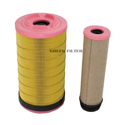 China OIL FILTER/FUEL AIR FILTER 447-0761 Green Filter Air Filter Air Cleaner Industrial Use For Caterpillar Excavator for sale