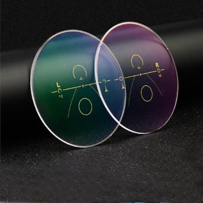 China Index 1.56 Progressive Multi Focal Progressive UV420 Cut Blue Lens For Reading Optical Lens Manufacturer for sale