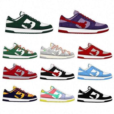 China Rubber Basketball Shoes Custom Panda SB Creatures Low Sneaker Mujer Zapatillas Sport Sneakers Hombre Zapatos De Hombres Sport Shoes for sale