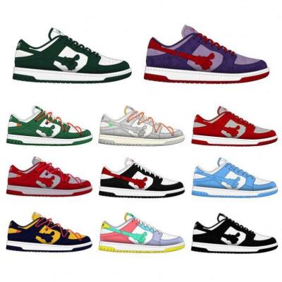 China Rubber Custom Panda SB Basketball Shoes  Mujer Zapatillas  Creatures Low Sneaker Sport Sneakers Hombre Zapatos De Hombres Sport Shoes for sale