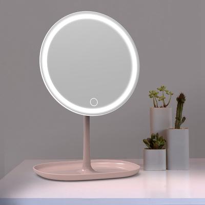 China Smart Lit Illuminated Hollywood Led Light Makeup Vanity Mirror for sale