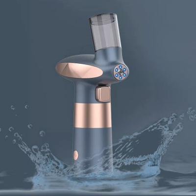 China Skin Tightening Small Handheld Oxygen Bubble Sprayer Nano Facial Sprayer Injection Small Water Oxygen Injector for sale