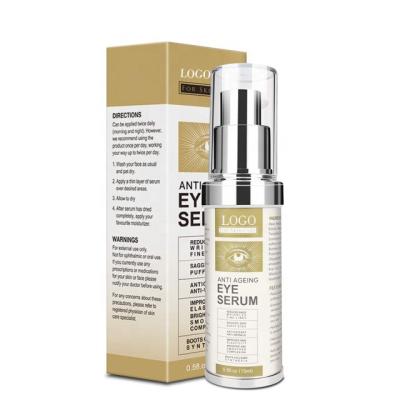 China Wholesale High Quality Dark Dark Eye Care Serum Private Label Circles Circles Anti Aging Wrinkle for sale