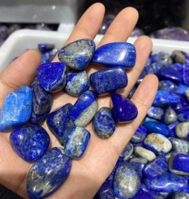 China Wholesale China Crystal Quartz Blue Lapis Lazuli raw quartz tumbled lapis lazuli stone gravel for sale