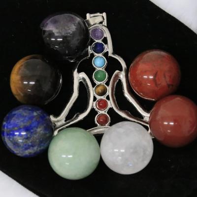 China China wholesale price chakra set seven chakra stone with box seven chakra stone for healing stone for sale