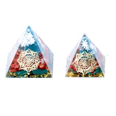 China China Wholesale Hot Sale Orgonite Pyramid Healing Crystal Energy Orgonite Pyramid For Fengshui for sale