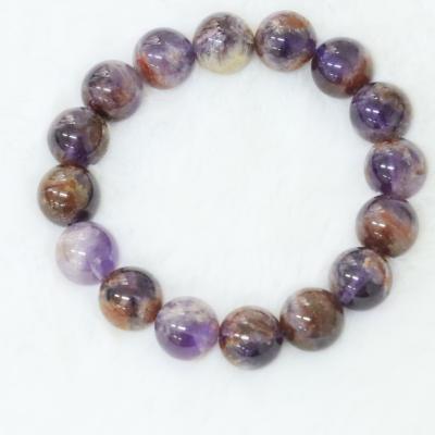 China China Wholesale Natural Healing Yoga Treatment Bracelet Amethyst Bead Bracelet Natural Stone Lady for sale