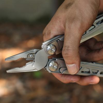 China MULTI FUNCTIONAL Outdoor Stainless Steel 13 In 1 Full Multitool Folding Locking Universal Pliers for sale