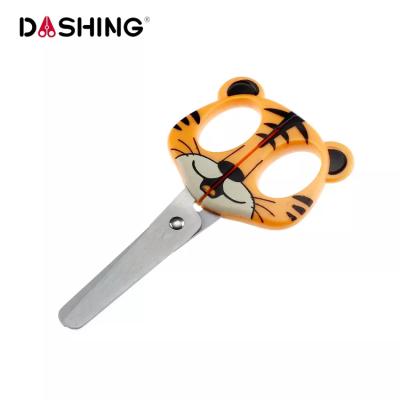 China School Home Office Tiger Shaped Stainless Steel Student Children Open Scissors for sale