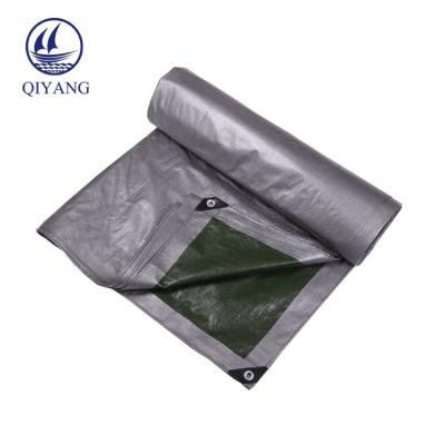 China Double sided encerado plastic tarpaulin sheet with all specifications for sale