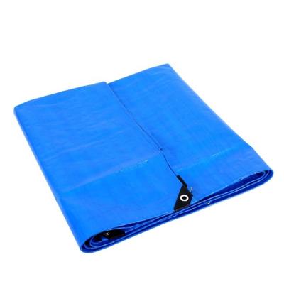 China Double Faced Tarpaulin Blue Tarpaulin Covers Waterproof Lona Para Carpa PE Tarpaulin Fabric Factory Tarpaulin For Tent for sale