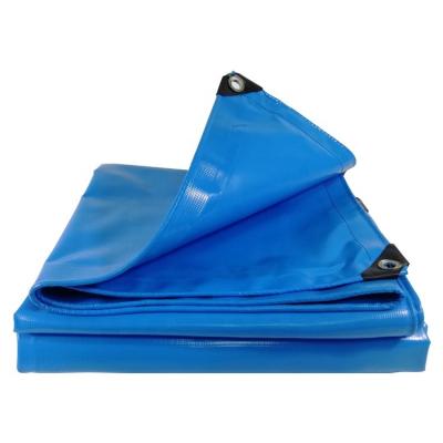 China Double Faced Waterproof Breathable Fabric PE Coated Tarpaulin Roll Fish Tank for sale