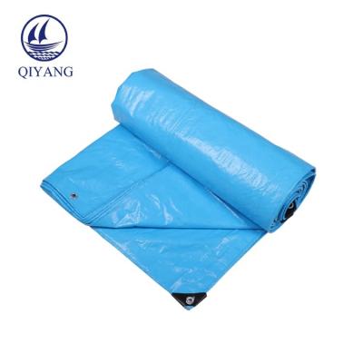 China Double Faced Nylon Drain Tarpaulin Ripstop Waterproof Fabric Underwear PP Tarpaulin for sale