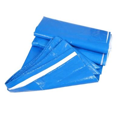 China Double Faced PE PP Tarpaulins PVC Waterproof Plastic Fish Pond Tarps for sale