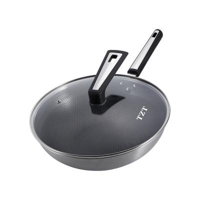 China Sustainable Three-Layer Steel Non-Stick Dinner Set Hot Selling Non-Stick Saucepan for sale