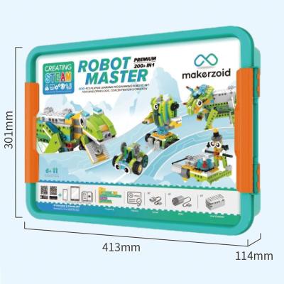 China Toy Professional Manufacturer Stem Toys Diy Electronic Robot Blocks Bricks Kit Novelty Model Building Robotics and Coding Playset for sale