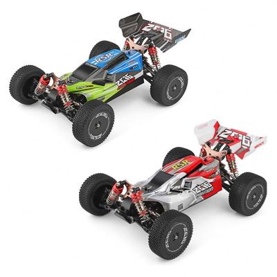 China RC 1/14 Hobby 144001 Alloy Metal Off-Road Vehicle 60KM/H High Speed ​​Buggy Cars For Kids RC Drift Remote Control Car 4Wd Wltoys for sale