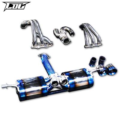 China Engine Catback Exhaust For LOTUS Evora GT410 3.5 2017-2019 Titanium Alloy Muffler High Performance Exhaust Downpipe for sale