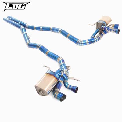 China Engine Catback Exhaust For Ferrari F12 Berlinetta 6.3 2012+ Automobile Exhaust System High Performance Titanium Alloy Downpipe for sale