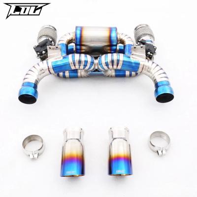 China Engine Catback Exhaust For Mclaren 720s 4.0 2017-2019 High Performance Titanium Alloy Exhaust Downpipe Muffler for sale