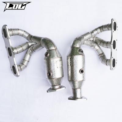 China Engine Exhaust Manifold For PORSCHE 911 997 3.6 3.8 Exhaust Performance Stainless Steel Exhaust Tower Downpipe 2008-2011 for sale