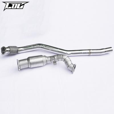 China Engine Downpipe For PORSCHE Macan 2.0T 2014+ Stainless Steel Pipe Car Exhaust Performance Exhaust System High Downpipe for sale