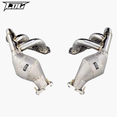 China Engine Exhaust Manifold For Porsche 987 Boxster 2.9 Exhaust System 2009-2012 Pipes Stainless Steel High Performance Exhaust Downpipe for sale