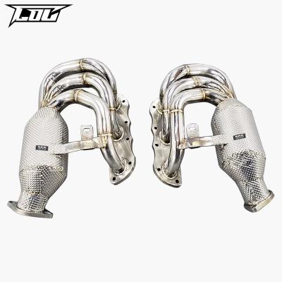 China Engine Exhaust Manifold For Porsche Cayenne GTS 3.6 4.8 Stainless Steel Exhaust Downpipe High Performance Downpipe 2016-2016 for sale