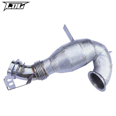 China Engine Downpipe For BENZ GT50 GT53 3.0T 2019-2020 Exhaust Pipes Car Exhaust System Stainless Steel High Performance Exhaust Downpipe for sale