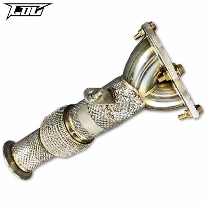 China Engine Exhaust Downpipe For BMW 335i E90/E92/E93 3.0T N55 2009-2013 Stainless Steel Catless Downpipe Car Exhaust System for sale