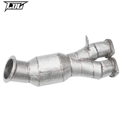 China Engine Exhaust Downpipe For BMW E92 N55 320 325 330 335 Stainless Steel Automotive Exhaust Downpipe Performance Accessories for sale