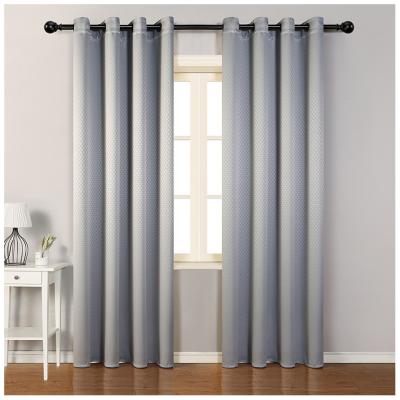 China Other 100 Polyester Modern Home Window Blackout Luxury Curtain For Living Room for sale