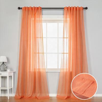 China Other oeko high quality orangutan woven smooth dobby sheer cheaps curtains for living room for sale